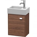 Тумба темный орех 36,4 см Duravit Brioso BR4049L1021