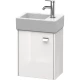 Тумба белый глянец 36,4 см Duravit Brioso BR4049L1022