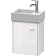 Тумба белый глянец 36,4 см Duravit Brioso BR4049L2222