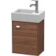 Тумба темный орех 36,4 см Duravit Brioso BR4049R1021