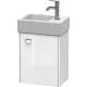 Тумба белый глянец 36,4 см Duravit Brioso BR4049R1022