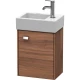 Тумба орех 36,4 см Duravit Brioso BR4049R1079
