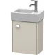 Тумба тауп матовый 36,4 см Duravit Brioso BR4049R1091