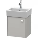 Тумба бетонно-серый матовый 43,4 см Duravit Brioso BR4050L1007
