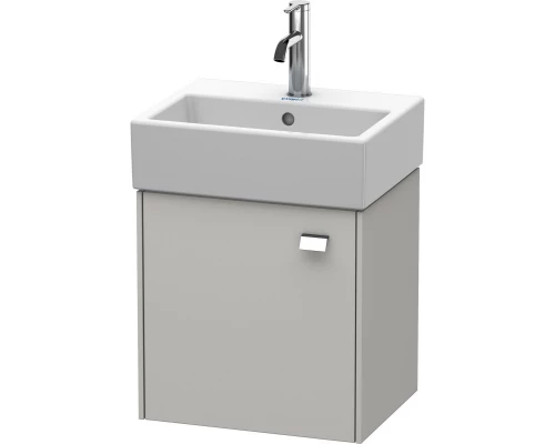 Тумба бетонно-серый матовый 43,4 см Duravit Brioso BR4050L1007