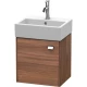 Тумба орех 43,4 см Duravit Brioso  BR4050L1079