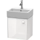 Тумба белый глянец 43,4 см Duravit Brioso BR4050L2222