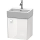 Тумба белый глянец 43,4 см Duravit Brioso BR4050R2222