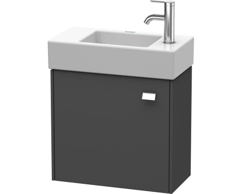 Тумба графит матовый 48,4 см Duravit Brioso BR4051L1049