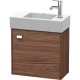 Тумба темный орех 48,4 см Duravit Brioso BR4051R1021