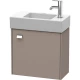 Тумба базальт матовый 48,4 см Duravit Brioso BR4051R1043