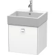Тумба белый матовый 48,4 см Duravit Brioso  BR405201018