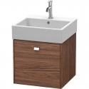 Тумба темный орех 48,4 см Duravit Brioso BR405201021