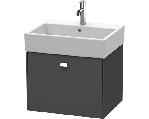 Тумба графит матовый 58,4 см Duravit Brioso BR405301049
