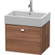 Тумба орех 58,4 см Duravit Brioso  BR405301079