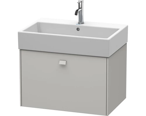 Тумба бетонно-серый матовый 68,4 см Duravit Brioso BR405400707