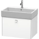 Тумба белый матовый 68,4 см Duravit Brioso BR405401018