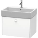 Тумба белый матовый 68,4 см Duravit Brioso BR405401818