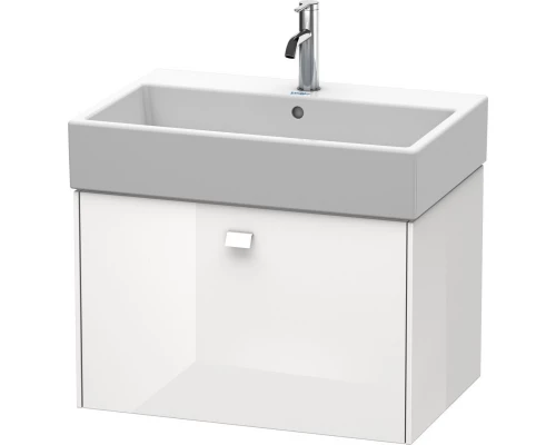 Тумба белый глянец 68,4 см Duravit Brioso BR405402222