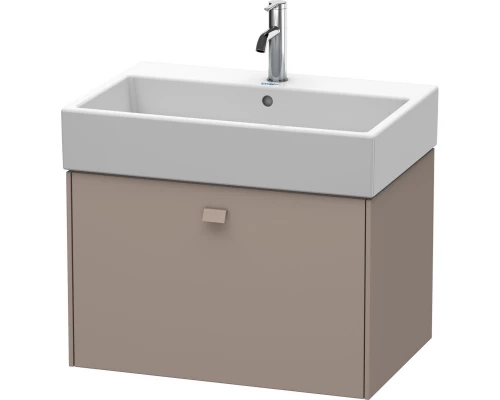 Тумба базальт матовый 68,4 см Duravit Brioso BR405404343