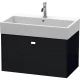 Тумба черный дуб 78,4 см Duravit Brioso BR405501016