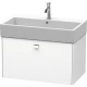 Тумба белый матовый 78,4 см Duravit Brioso BR405501018