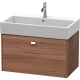 Тумба орех 78,4 см Duravit Brioso BR405501079