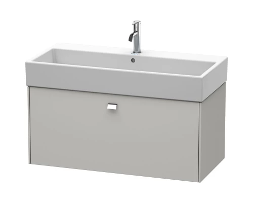 Тумба бетонно-серый матовый 98,4 см Duravit Brioso BR405601007