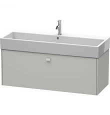 Тумба бетонно-серый матовый 118,4 см Duravit Brioso BR405700707