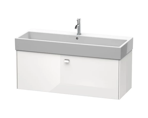 Тумба белый глянец 118,4 см Duravit Brioso BR405701022
