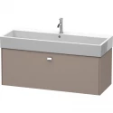 Тумба базальт матовый 118,4 см Duravit Brioso BR405701043