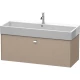 Тумба лен 118,4 см Duravit Brioso BR405701075