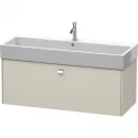Тумба тауп матовый 118,4 см Duravit Brioso BR405701091