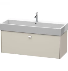 Тумба тауп матовый 118,4 см Duravit Brioso BR405701091