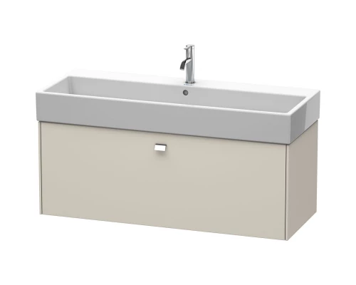 Тумба тауп матовый 118,4 см Duravit Brioso BR405701091