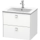 Тумба белый матовый 62 см Duravit Brioso BR410101018