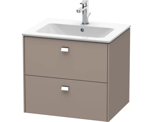 Тумба базальт матовый 62 см Duravit Brioso BR410101043