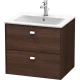 Тумба каштан 62 см Duravit Brioso BR410101053