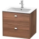 Тумба орех 62 см Duravit Brioso BR410101079