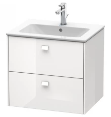 Тумба белый глянец 62 см Duravit Brioso BR410102222