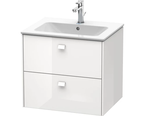 Тумба белый глянец 62 см Duravit Brioso BR410102222