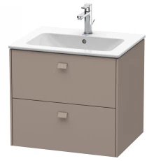 Тумба базальт матовый 62 см Duravit Brioso BR410104343