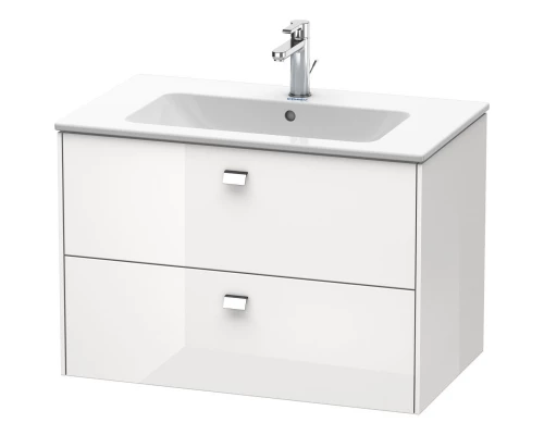 Тумба белый глянец 82 см Duravit Brioso BR410201022