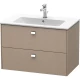 Тумба лен 82 см Duravit Brioso BR410201075
