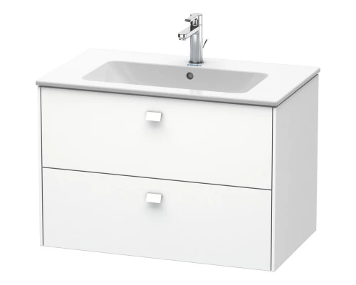 Тумба белый матовый 82 см Duravit Brioso BR410201818