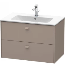 Тумба базальт матовый 82 см Duravit Brioso BR410204343