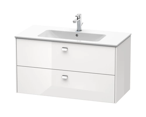 Тумба белый глянец 102 см Duravit Brioso BR410301022