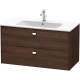 Тумба каштан 102 см Duravit Brioso BR410301053