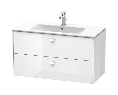 Тумба белый глянец 102 см Duravit Brioso BR410302222