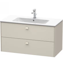 Тумба тауп матовый 102 см Duravit Brioso BR410309191